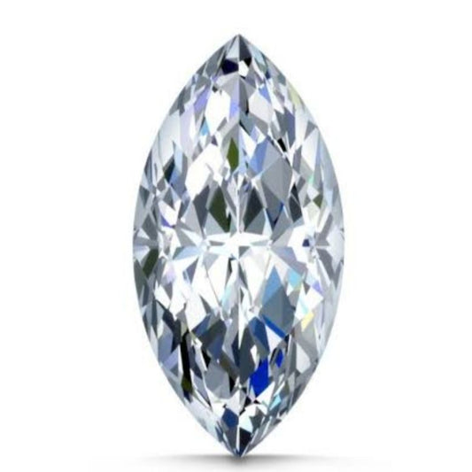 MARQUISE SHAPE MOISSANITE GRA CERTIFIED D COLOUR VVS1 CLARITY EXCELLENT CUT