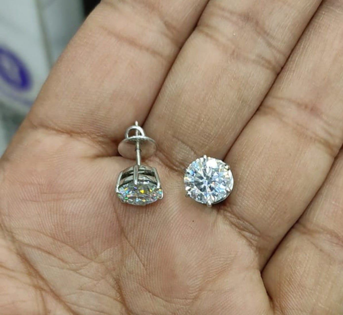 Moissanite Diamond Earings MOI6000