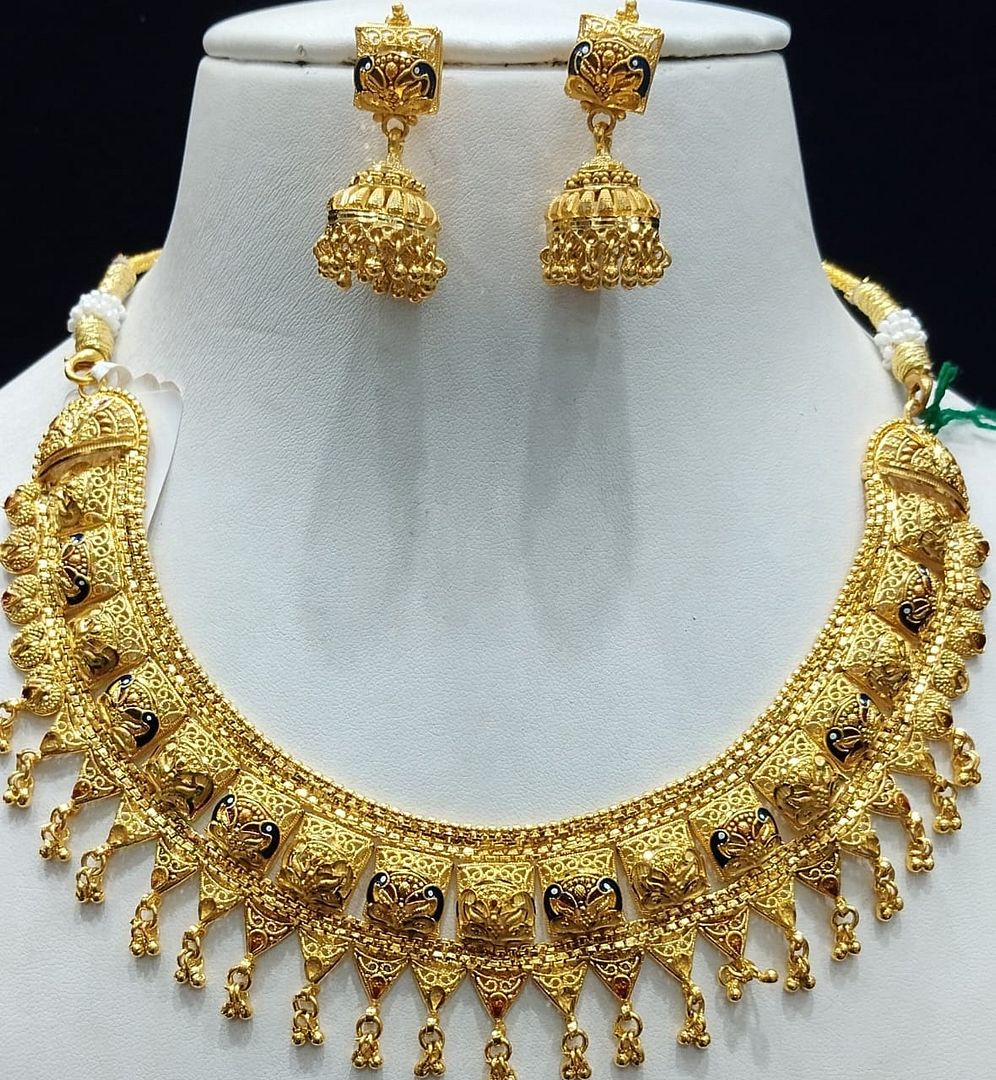 Gold Forming Jewellery Sets By Chokerset CSGF3580