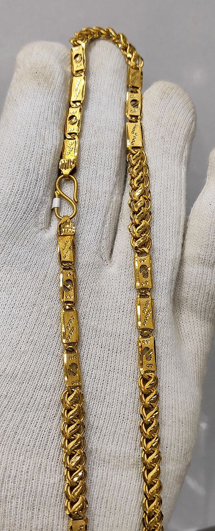 20 Size 100 Mg. Gold Forming Chain By Chokerset CHAIN9115