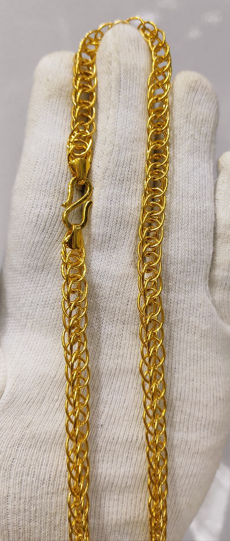 22 Size 300 Mg. Gold Forming Chains By Chokerset CHAIN9014