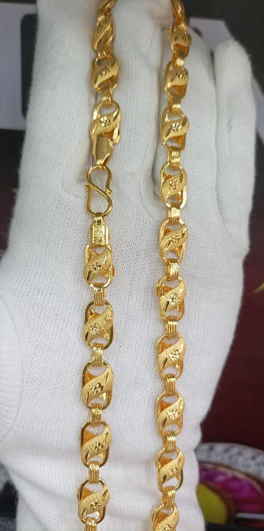 21 Size 200 Mg. Gold Forming Chain By Chokerset CHAIN9093
