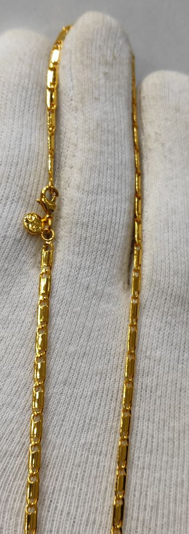 29 Size 25 Mg. Gold Forming Chain By Chokerset CHAIN9143