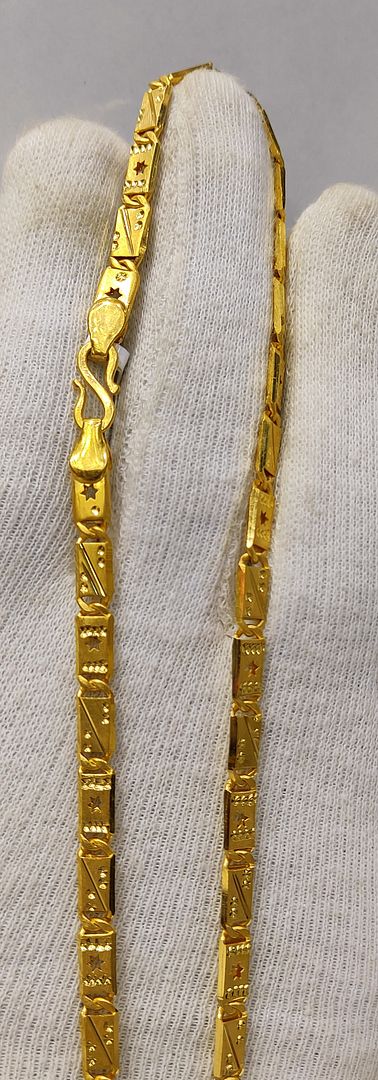 21 Size 300 Mg. Gold Forming Chains By Chokerset CHAIN9019