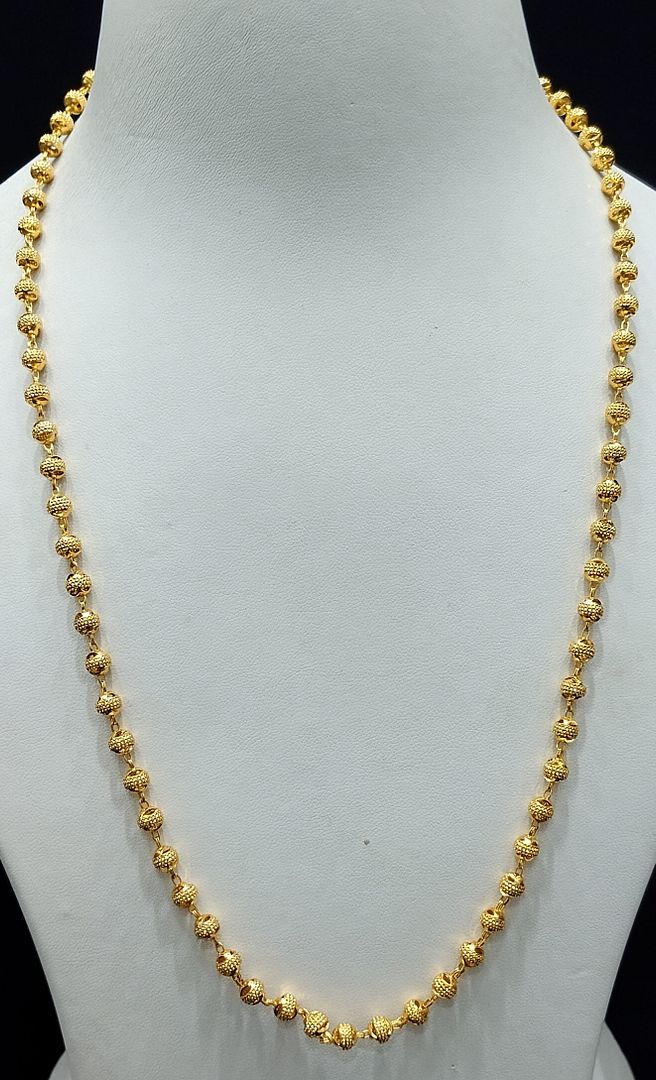 24 Size 100 Mg. Gold Forming Chain By Chokerset CHAIN855