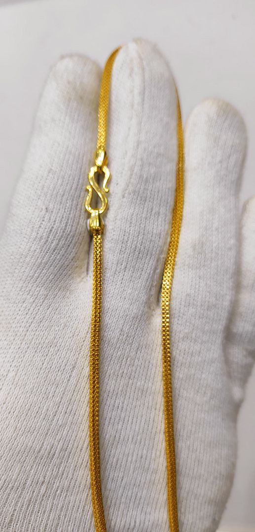 21 Size 300 Mg. Gold Forming Chains By Chokerset CHAIN9023
