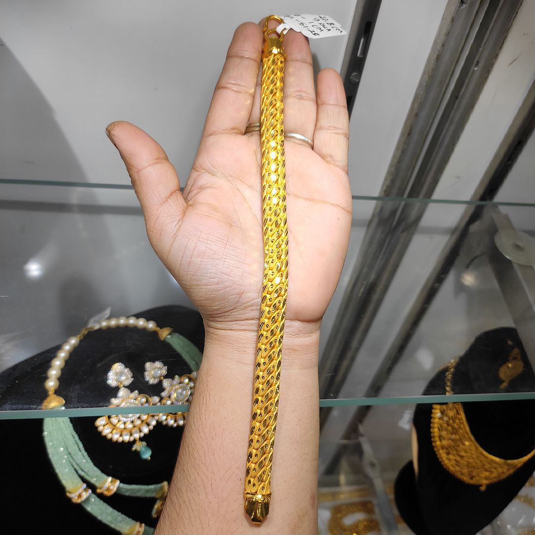 200 Milligram Gold Forming Bracelet By Chokerset WAB635