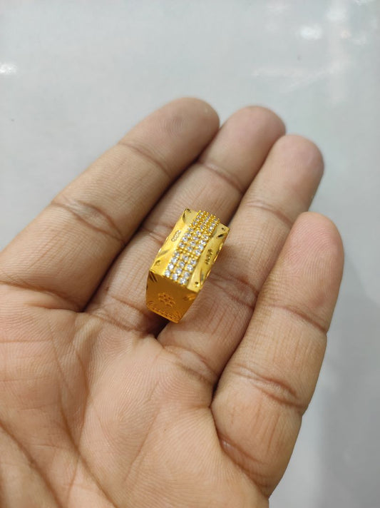 50 Milligram Gold Forming Ring By Chokerset WAF830