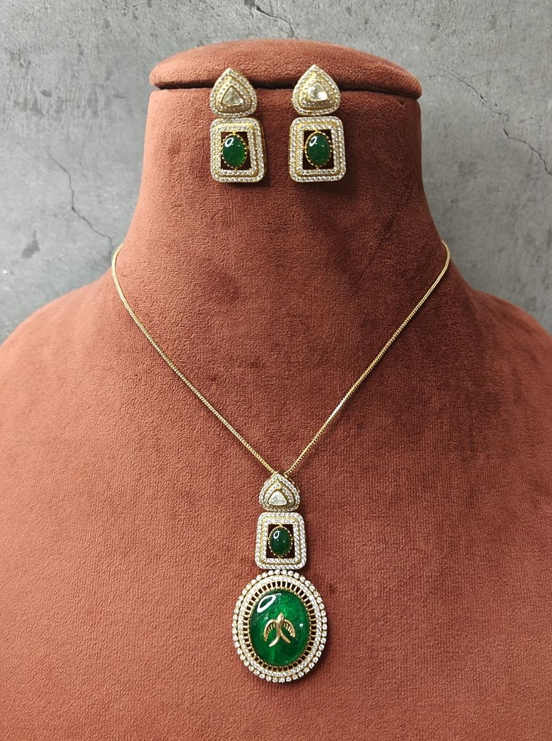 Polki Antique Necklace By Chokerset CSNS6893