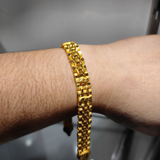 200 Milligram Gold Forming Bracelet By Chokerset WAB628