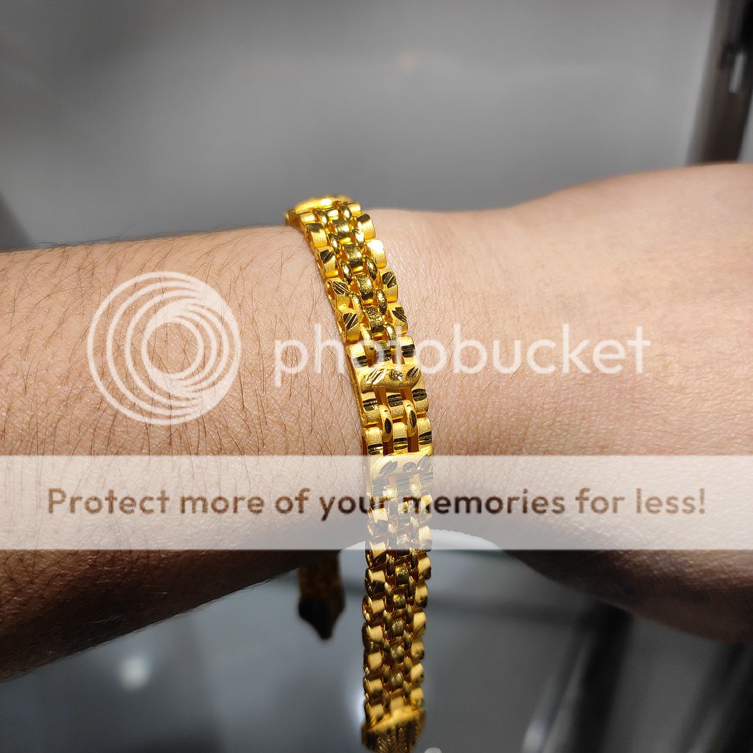 200 Milligram Gold Forming Bracelet By Chokerset WAB628