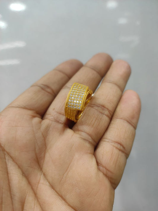 50 Milligram Gold Forming Ring By Chokerset WAF842