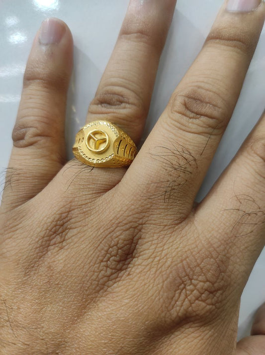 50 Milligram Gold Forming Ring By Chokerset WAF835