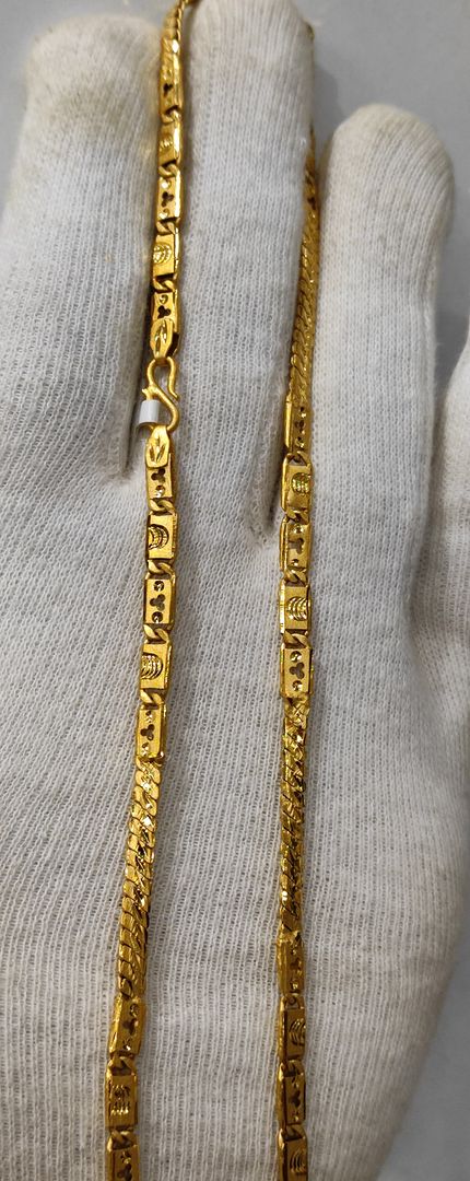21 Size 100 Mg. Gold Forming Chain By Chokerset CHAIN9111