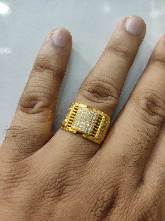 50 Milligram Gold Forming Ring By Chokerset WAF824