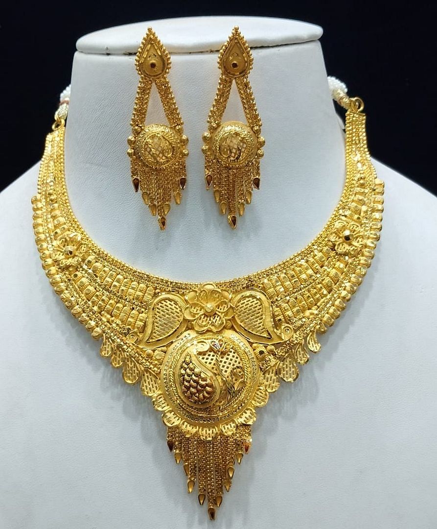 Gold Forming Jewellery Sets By Chokerset CSGF3576