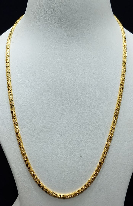 24 Size 200 Mg. Gold Forming Chain By Chokerset CHAIN812