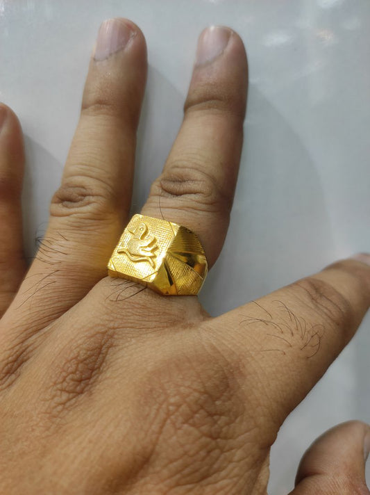 50 Milligram Gold Forming Ring By Chokerset WAF813