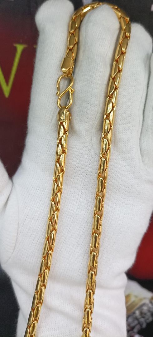25 Size 300 Mg. Gold Forming Chain By Chokerset CHAIN9122