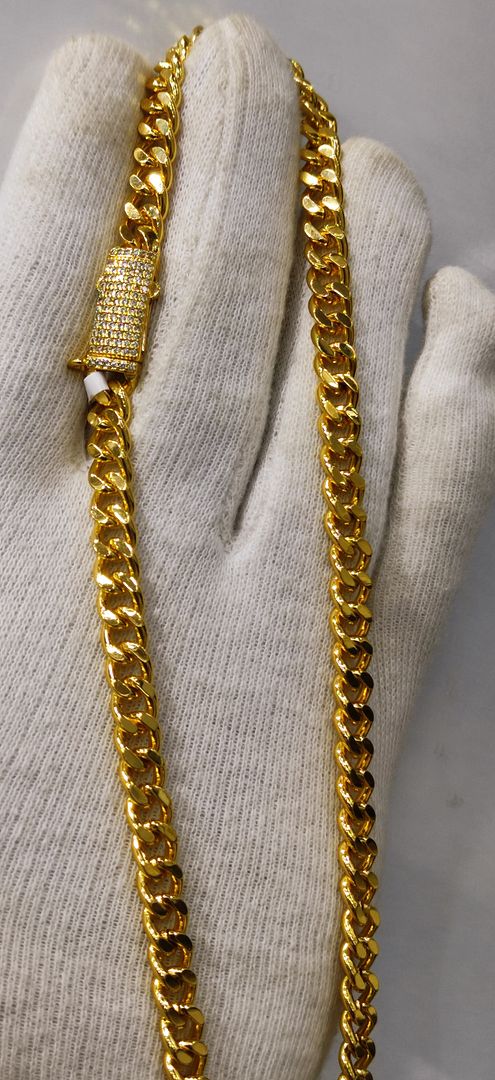 18 Size 100 Mg. Gold Forming Chain By Chokerset CHAIN9105