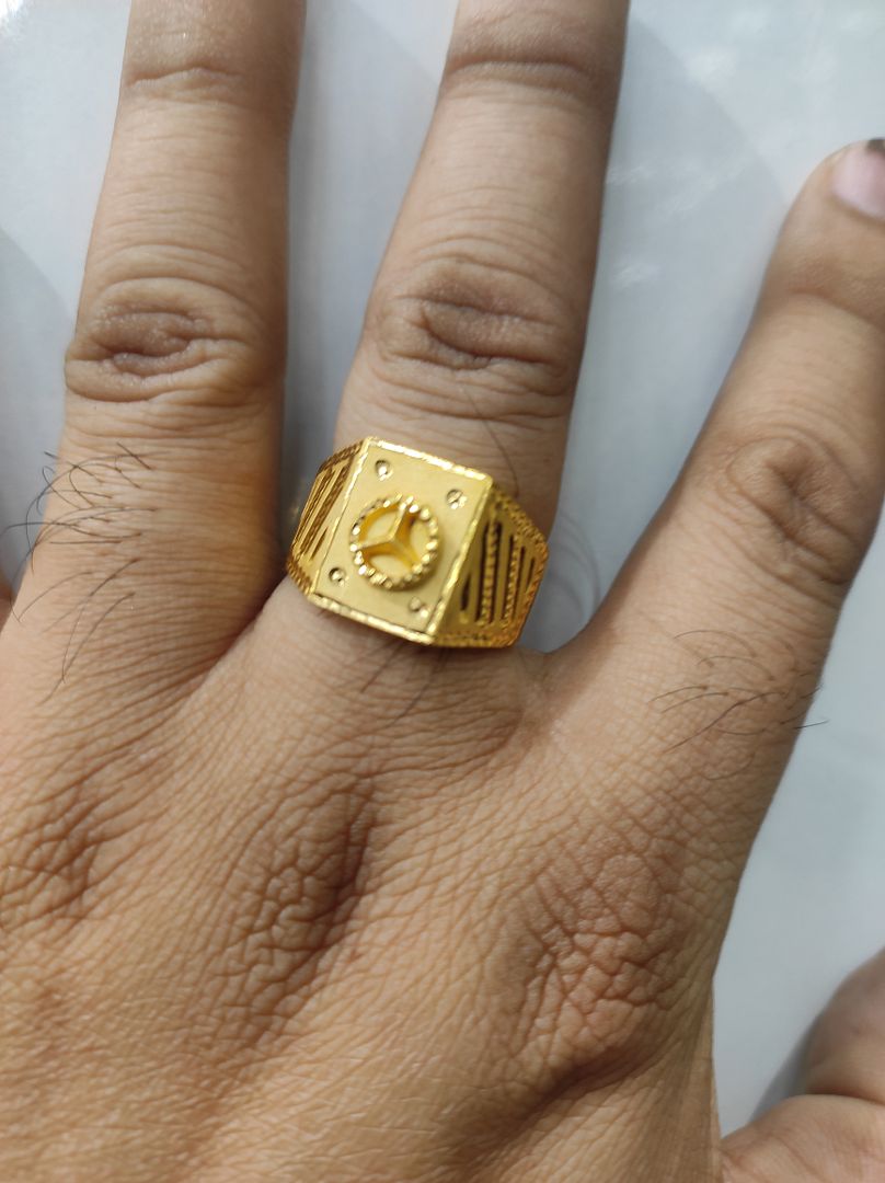 50 Milligram Gold Forming Ring By Chokerset WAF812