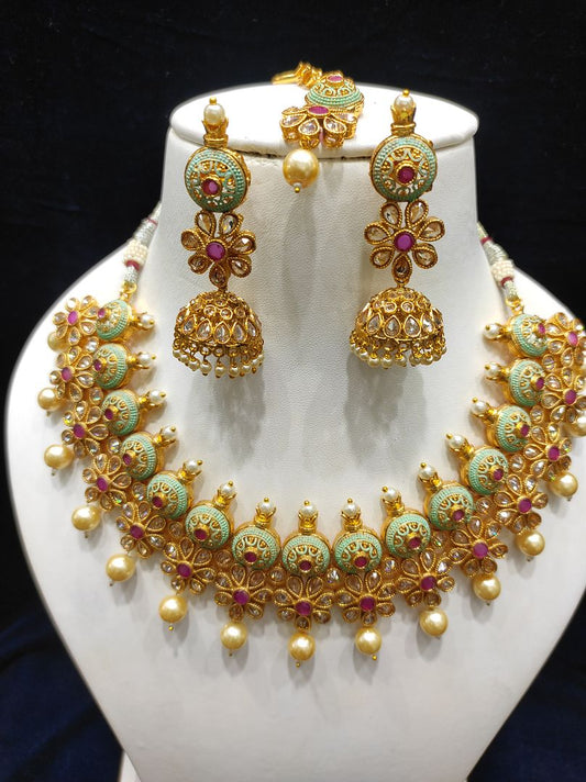 Fine Fashion Jewellery Set By Chokerset CSNS2154