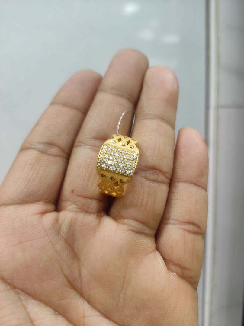 50 Milligram Gold Forming Ring By Chokerset WAF843