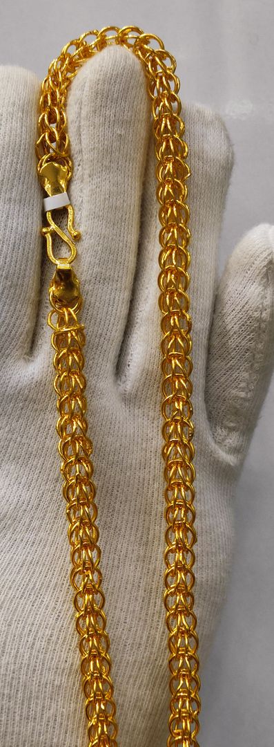21 Size 25 Mg. Gold Forming Chain By Chokerset CHAIN9135