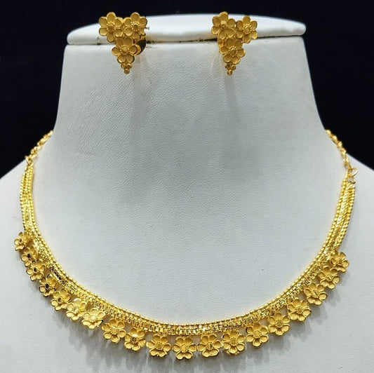 Gold Forming Jewellery Sets By Chokerset CSGF3560
