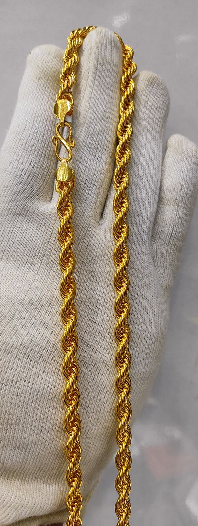 25 Size 300 Mg. Gold Forming Chains By Chokerset CHAIN9002