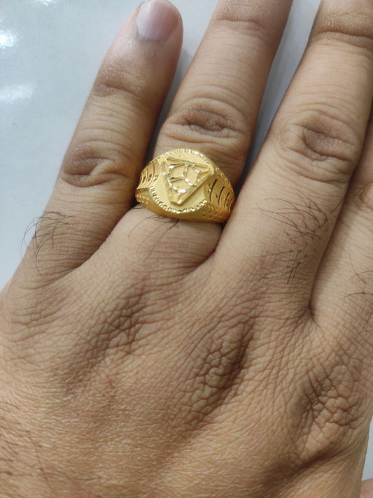 50 Milligram Gold Forming Ring By Chokerset WAF836