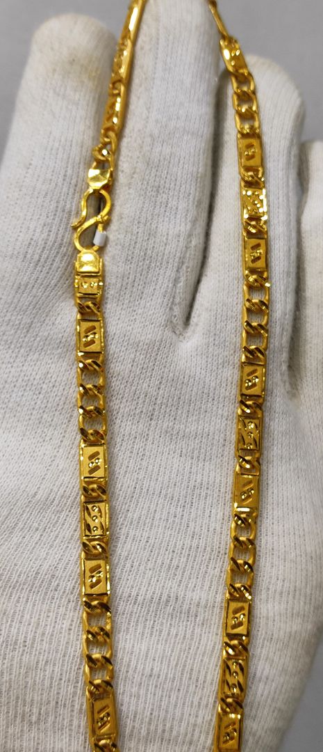 21 Size 100 Mg. Gold Forming Chain By Chokerset CHAIN9108