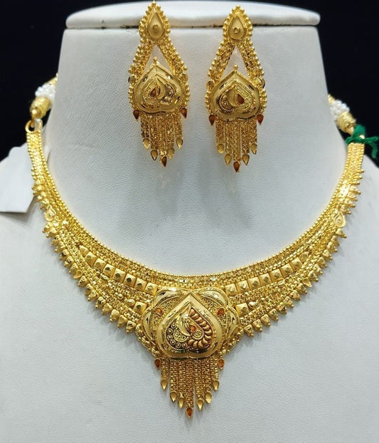 Gold Forming Jewellery Sets By Chokerset CSGF3556