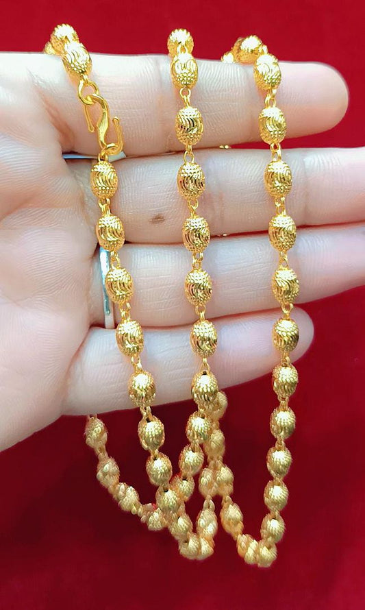30 Size 50 Mg.1 Gram 24 kt Gold Forming Concept Chains By Chokerset  CSCHAIN1128