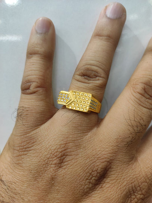 50 Milligram Gold Forming Ring By Chokerset WAF828