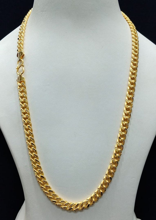 25 Size 300 Milligram Gold Forming Chain By Chokerset CSCH9527