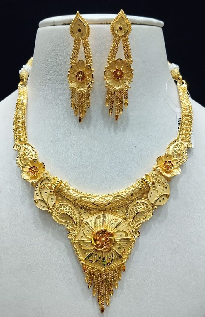 200Gold Forming Jewellery Sets By Chokerset CSGF3596