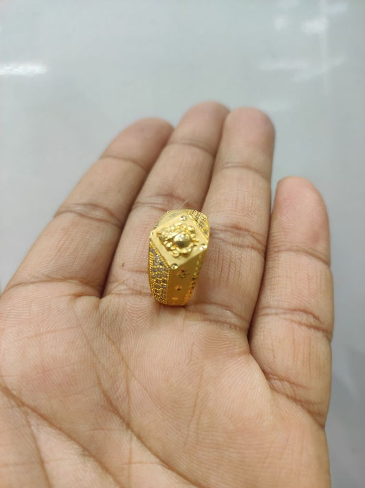 50 Milligram Gold Forming Ring By Chokerset WAF839