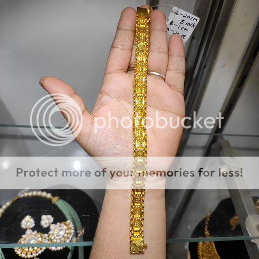 200 Milligram Gold Forming Bracelet By Chokerset WAB630