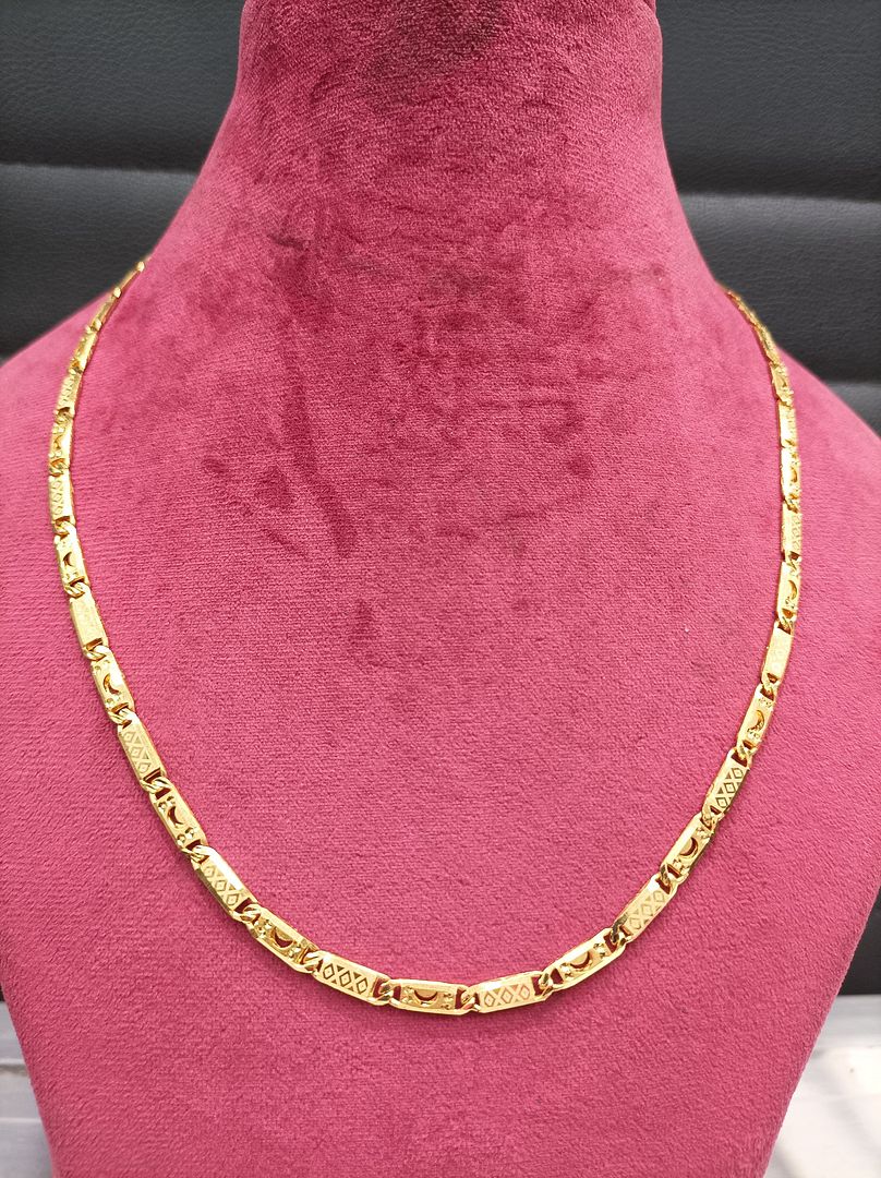 20 Size 200 Mg. Gold Forming Chain By Chokerset CSCH6802