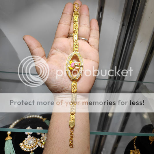 200 Milligram Gold Forming Bracelet By Chokerset WAB643