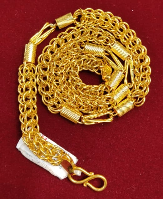 23 Size 200 Mg.1 Gram 24 kt Gold Forming Concept Chains By Chokerset  CSCHAIN1052