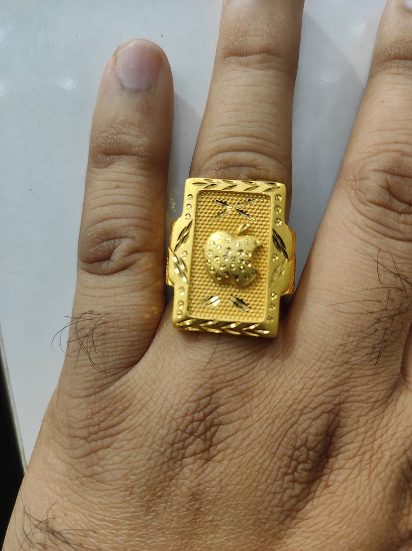 50 Milligram Gold Forming Ring By Chokerset WAF825