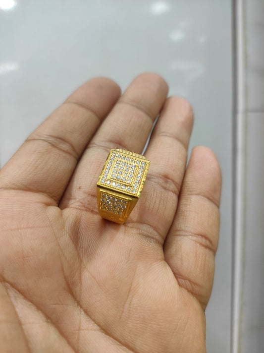 50 Milligram Gold Forming Ring By Chokerset WAF838