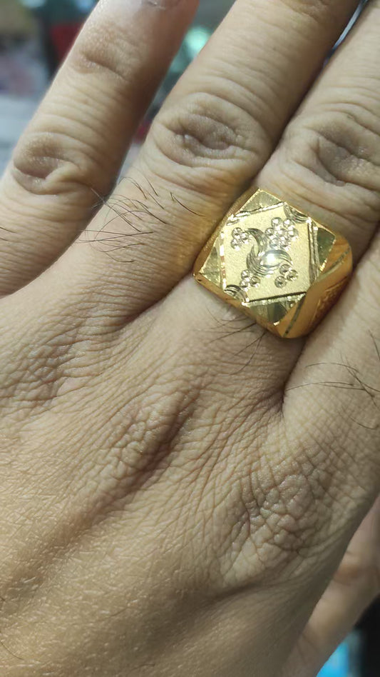 Gold Forming Ring By Chokerset GFGR5009
