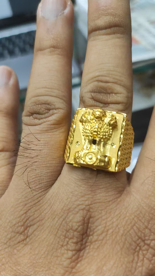 Gold Forming Ring By Chokerset GFGR5008