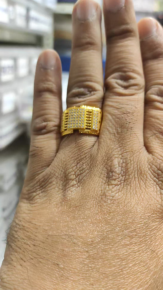 Gold Forming Ring By Chokerset GFGR5011