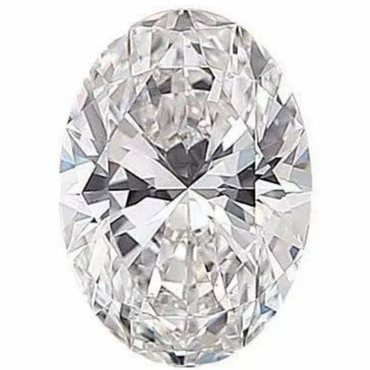 OVAL SHAPE MOISSANITE GRA CERTIFIED D COLOUR VVS1 CLARITY EXCELLENT CUT