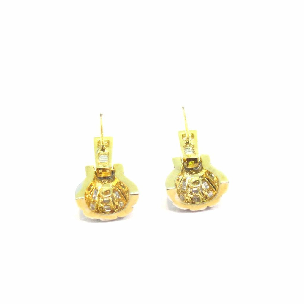 Jewelshingar Jewellery American Diamond Earrings For Women ( 11748-ead ) - JEWELSHINGAR