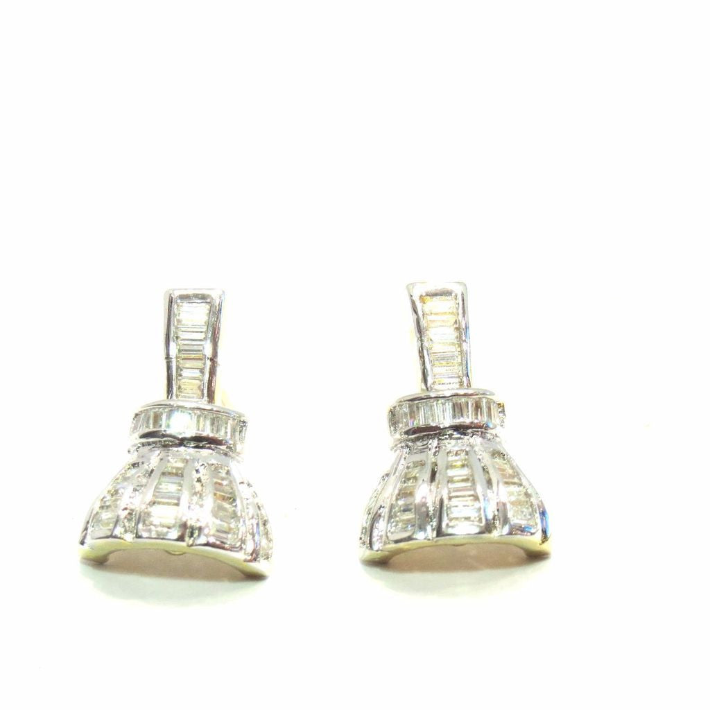 Jewelshingar Jewellery American Diamond Earrings For Women ( 11748-ead ) - JEWELSHINGAR